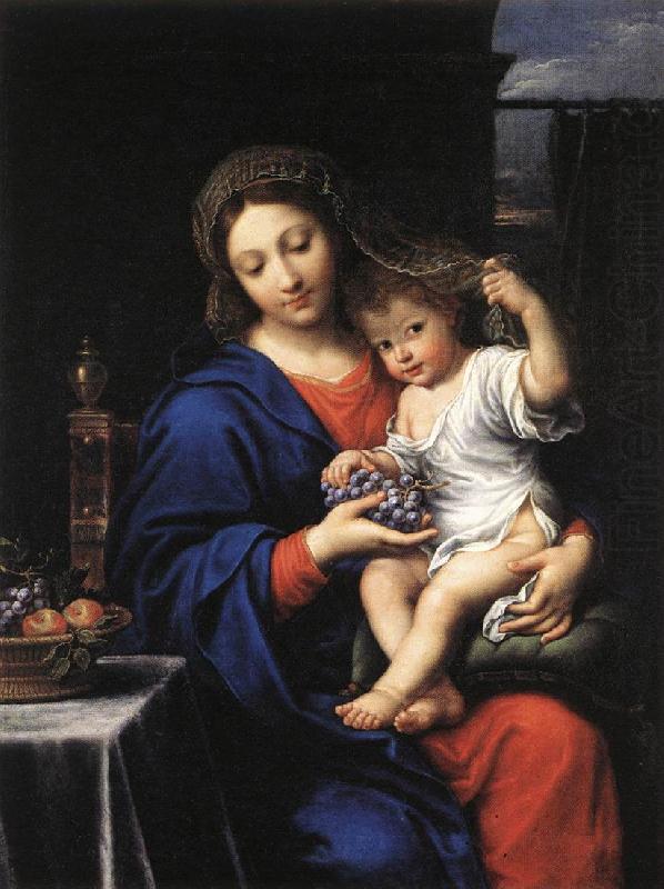 MIGNARD, Pierre The Virgin of the Grapes china oil painting image